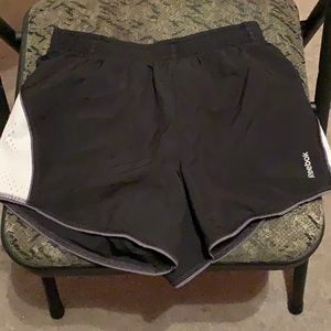 The are nice shorts that are brand new and have underwear inside of them.